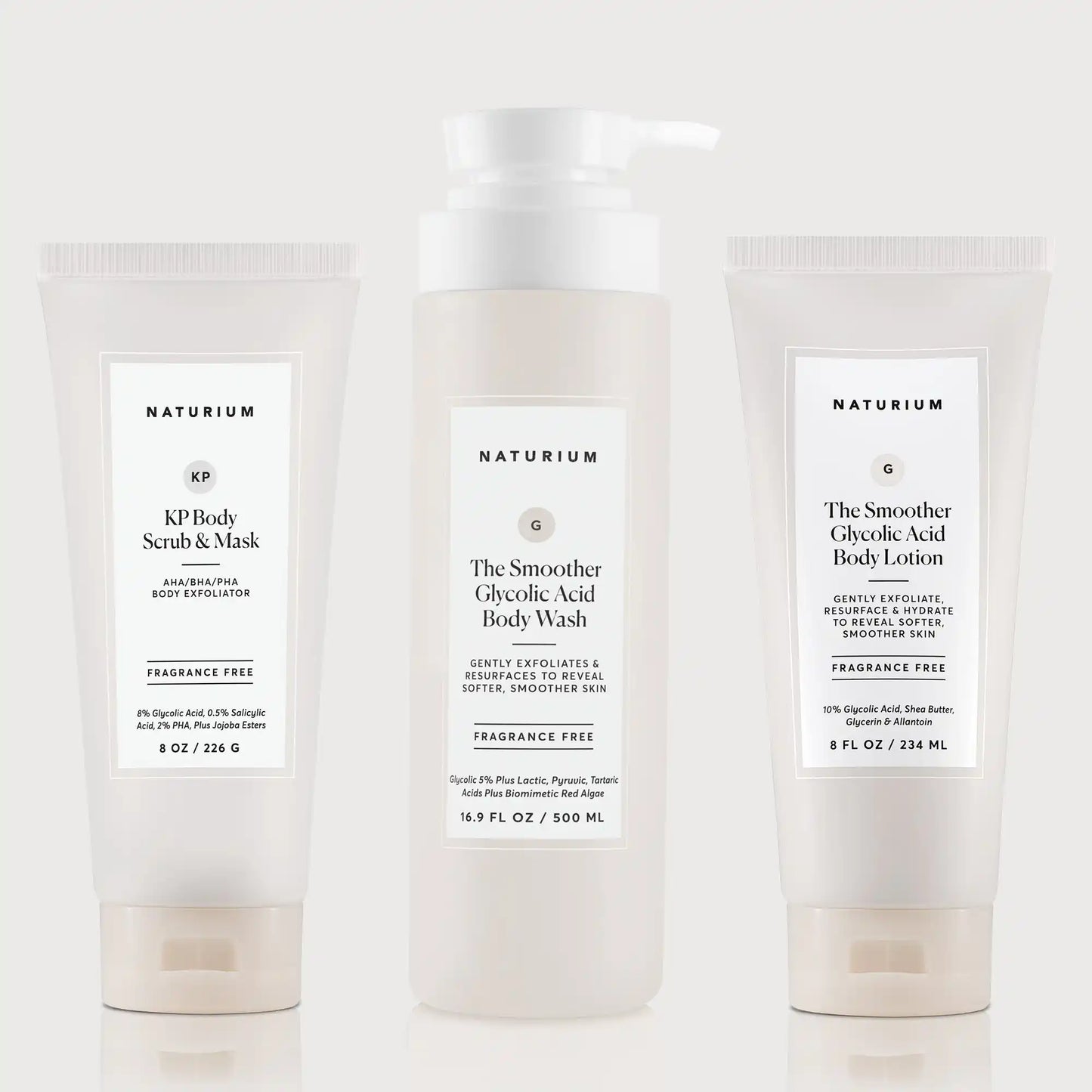 the-glycolic-acid-body-bundle-t0 NATR_KPScrub_SmootherBodyWash_SmootherLotion_Bundle_ecomm.webp